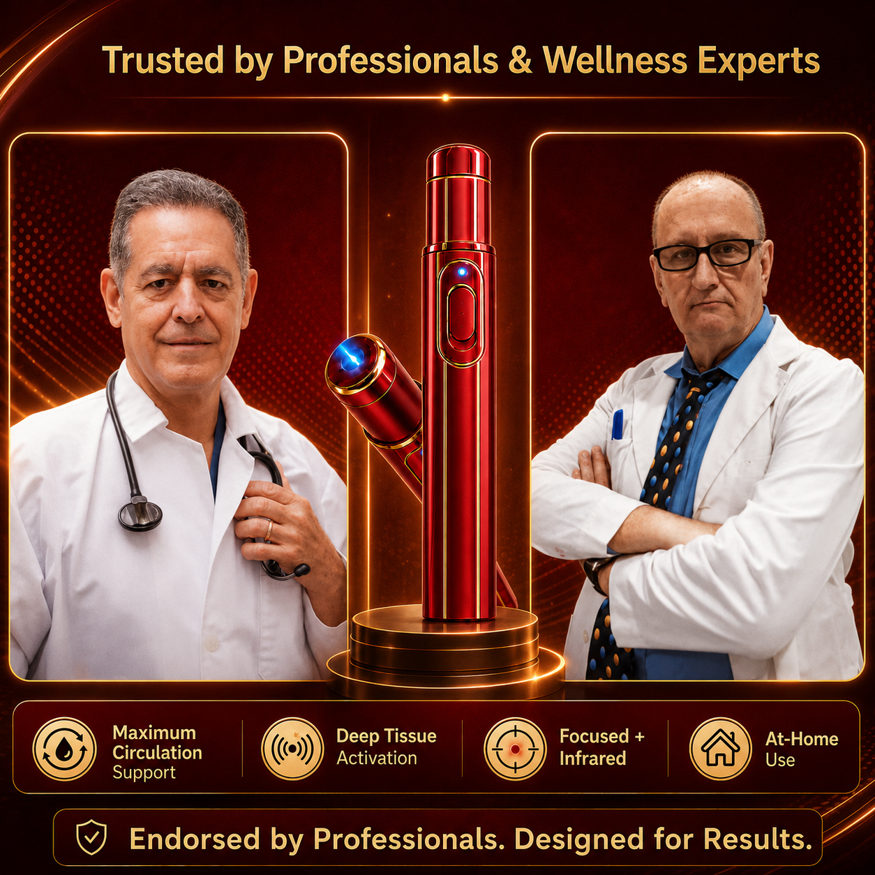 🔊Advanced Acoustic Shockwave Therapy restores penile tissue health to enhance rise rigidity⬆️, stamina, and male performance confidence💪, relieving muscle pain, joint stiffness, tendon discomfort🩹